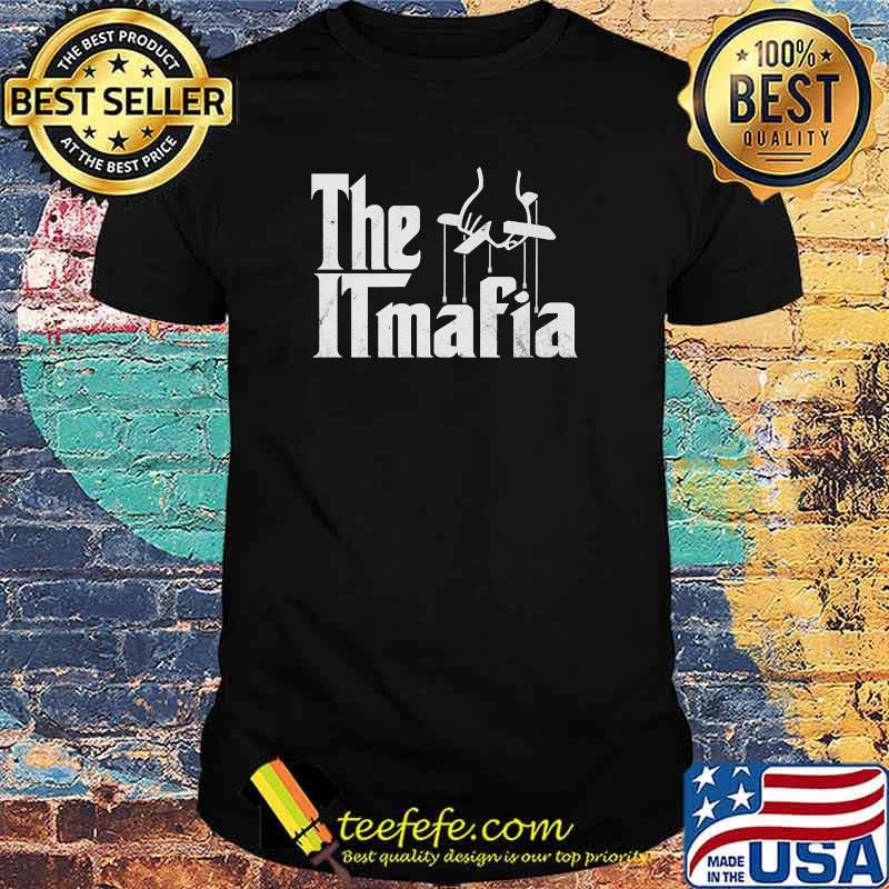 The IT Mafia with Ethernet Cable T-Shirt The IT Mafia with Ethernet Cable T-Shirt