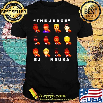 The Judge EJ Nduka Emoji shirt