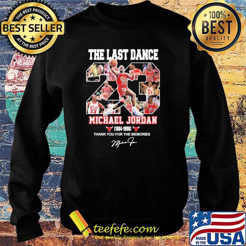 The last dance 23 Michael Jordan 1984-1998 s Sweater The last dance 23 Michael Jordan 1984-1998 s Sweater