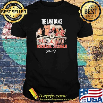 The last dance Michael Jordan signature shirt