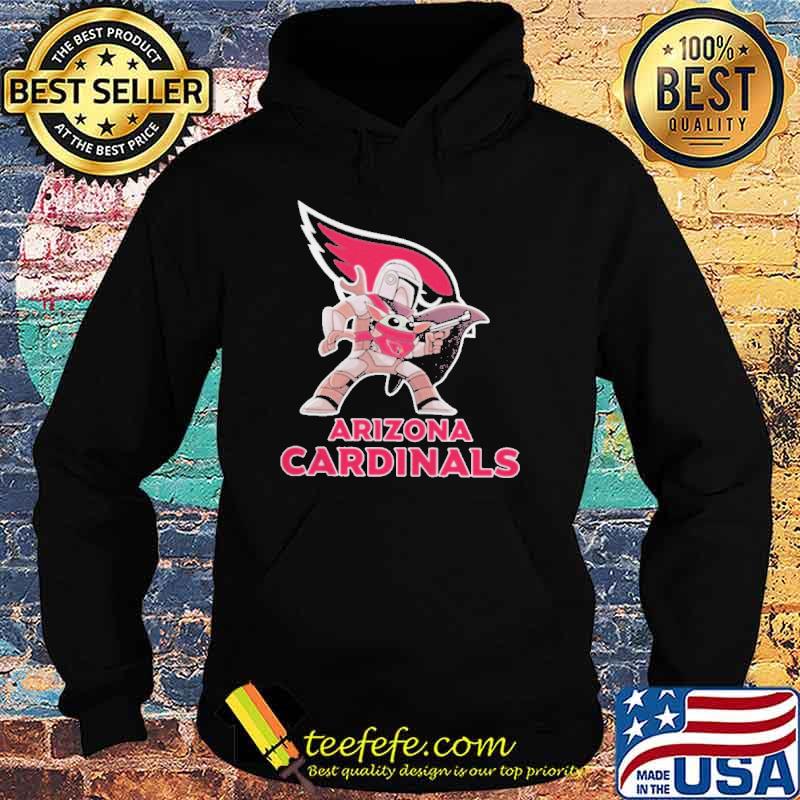 The Mandalorian hug Baby Yoda Arizona Cardinals s Hoodie The Mandalorian hug Baby Yoda Arizona Cardinals s Hoodie