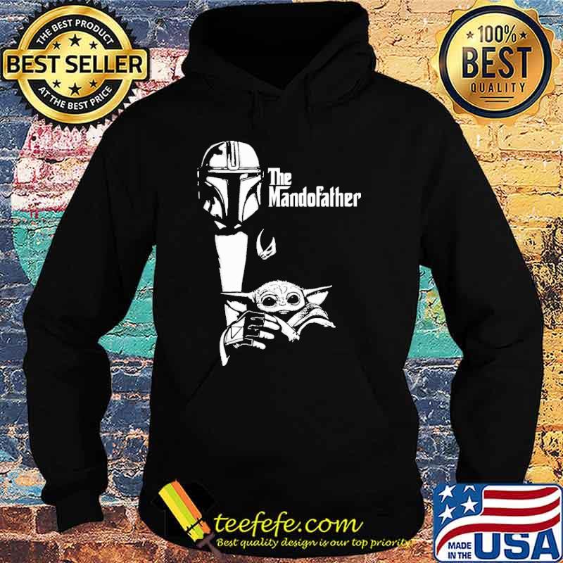 The mando father madalorian and yoda best father day s Hoodie The mando father madalorian and yoda best father day s Hoodie