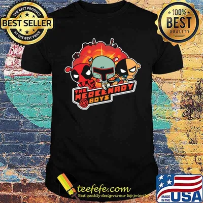 The Mercenary Boys Deadpool Shirt