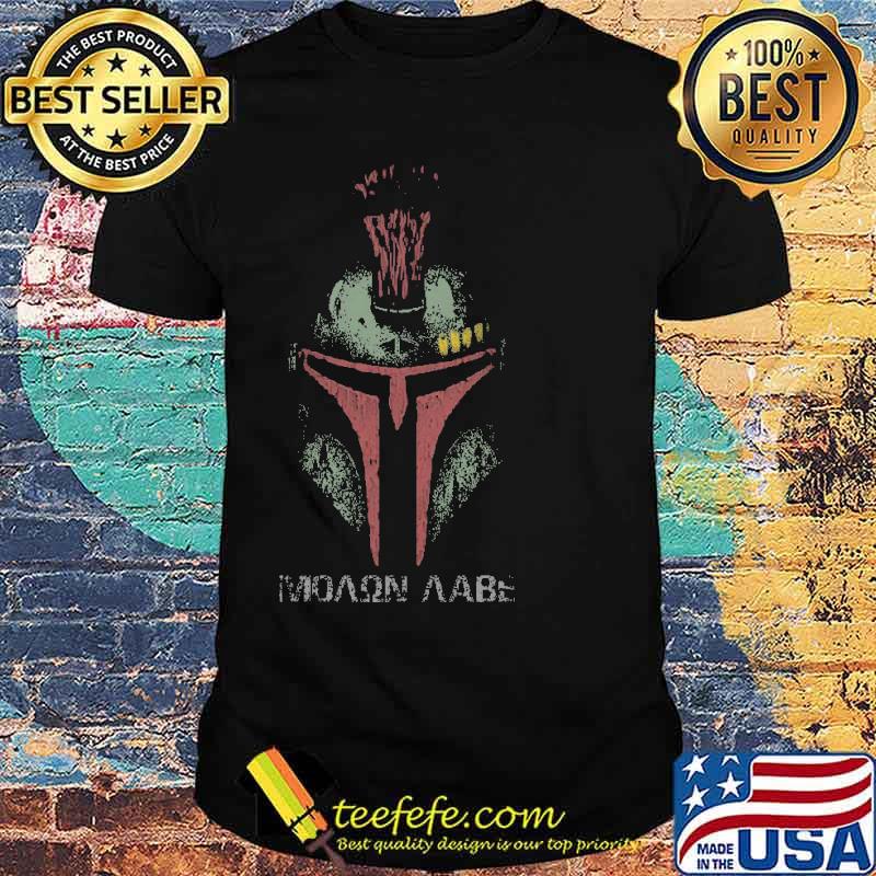 THE MERCENARY molon labe mandalorian shirt
