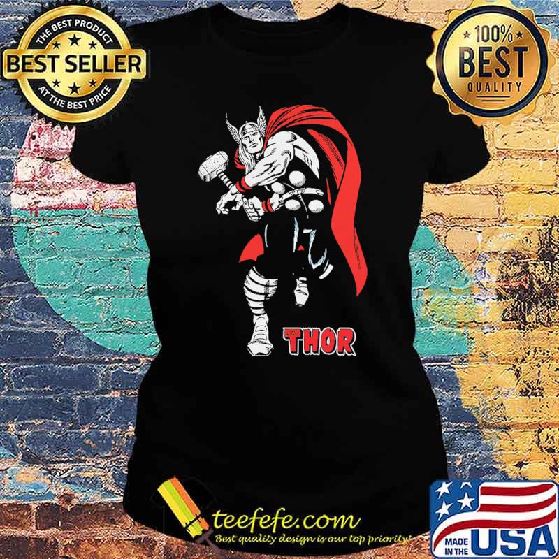 The Mighty Thor Marvel Comics Shirt Ladies tee The Mighty Thor Marvel Comics Shirt Ladies tee