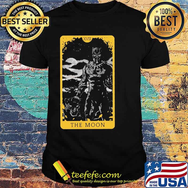 The moon Black Panther T'Challa tarot card shirt