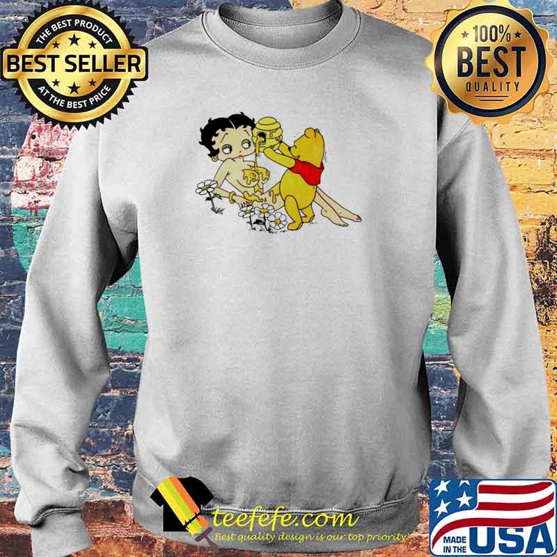 The Pooh betty boop winnie s Sweater The Pooh betty boop winnie s Sweater