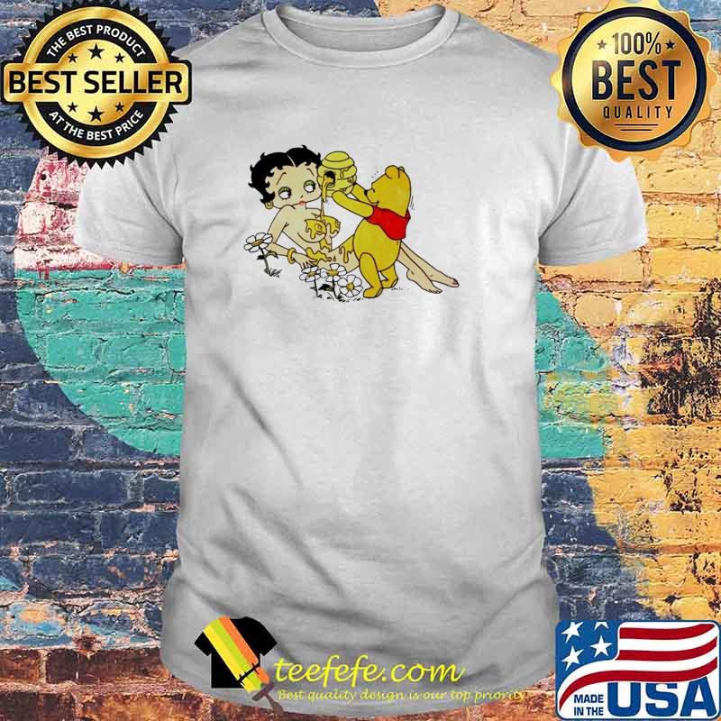 The Pooh betty boop winnie shirt