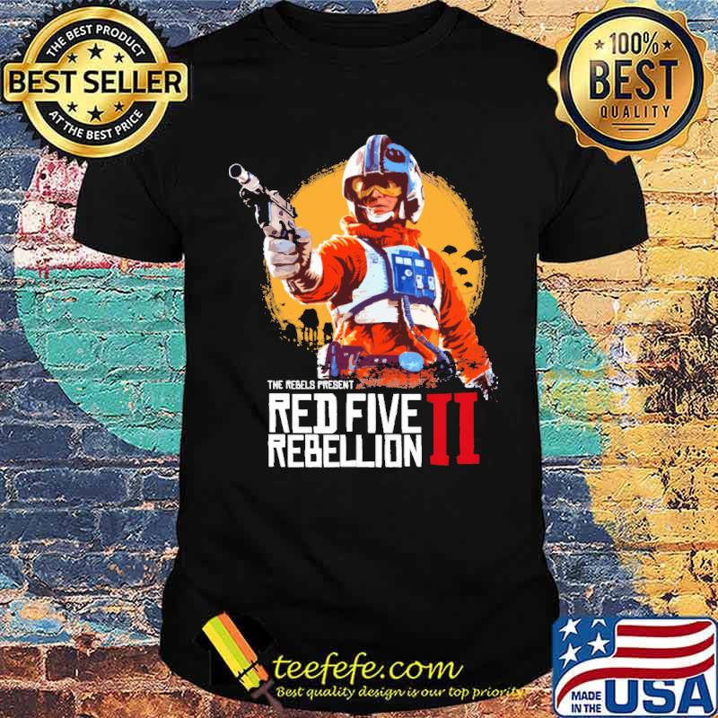 The Rebels Present Red Five Rebellion Shirt
