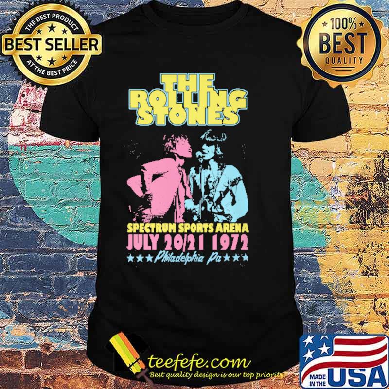 The Rolling Stones Spectrum Sports Arena July Shirt