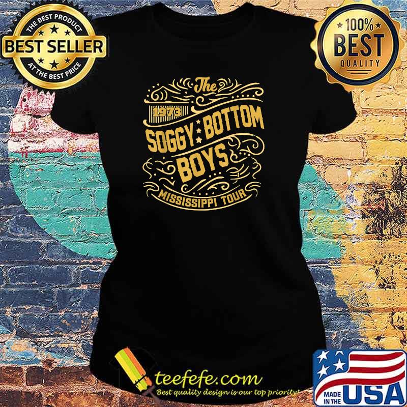 The Soggy Bottom Boys 1937 Mississippi Tour T-Shirt Ladies tee The Soggy Bottom Boys 1937 Mississippi Tour T-Shirt Ladies tee