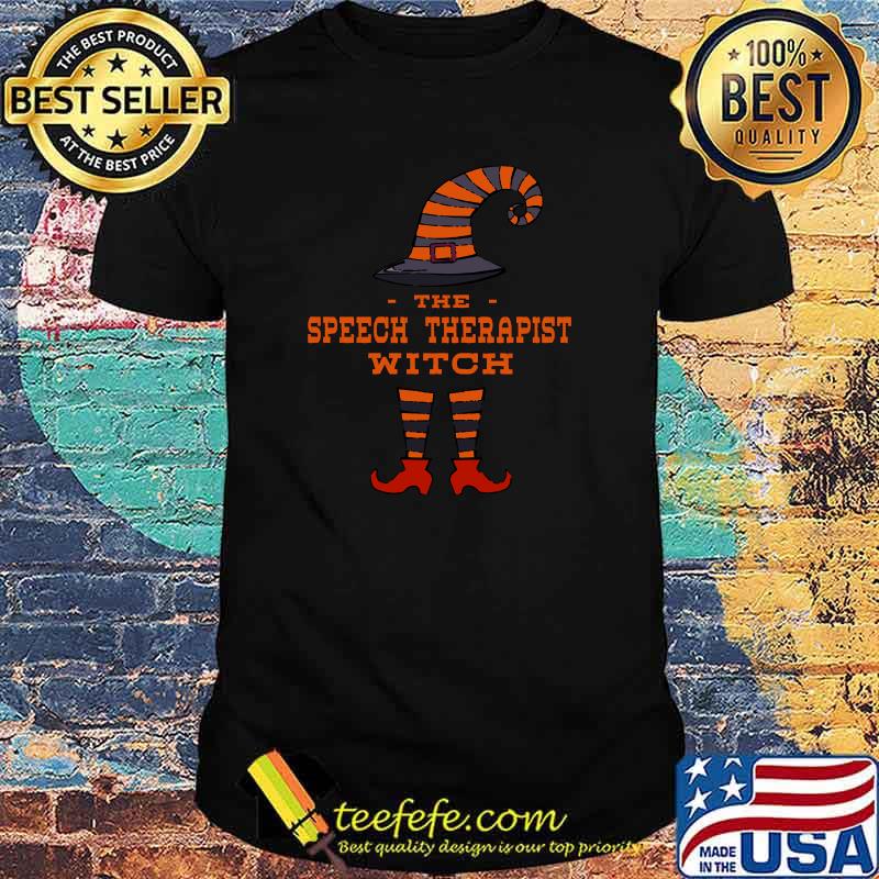 The Speech Therapist Witch Speech Therapy Halloween T-Shirt