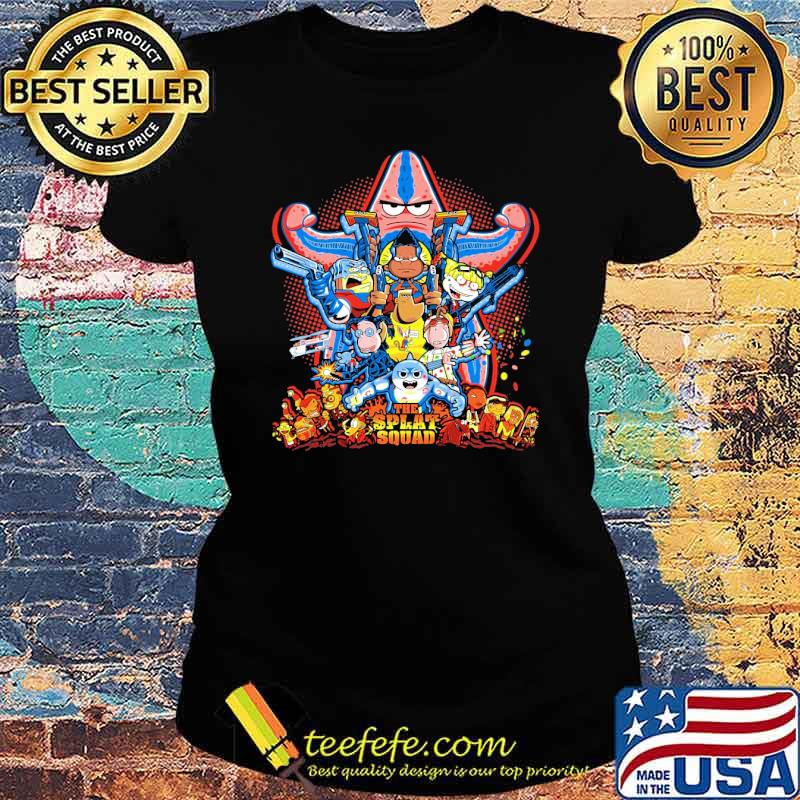 The Splat Squad Nickelodeon Rocko's Modern Life SpongeBob SquarePants The Suicide Squad The Wild Thornberrys Shirt Ladies tee The Splat Squad Nickelodeon Rocko's Modern Life SpongeBob SquarePants The Suicide Squad The Wild Thornberrys Shirt Ladies tee