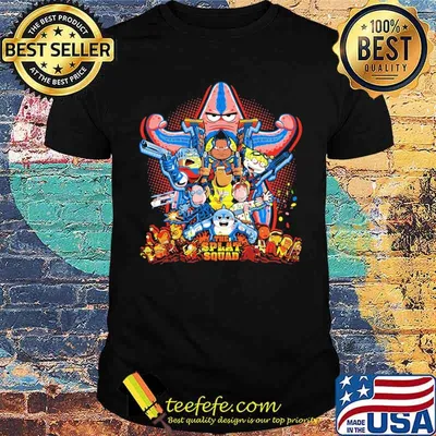 The Splat Squad Nickelodeon Rocko's Modern Life SpongeBob SquarePants The Suicide Squad The Wild Thornberrys Shirt