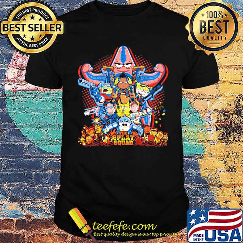 The Splat Squad Nickelodeon Rocko's Modern Life SpongeBob SquarePants The Suicide Squad The Wild Thornberrys Shirt