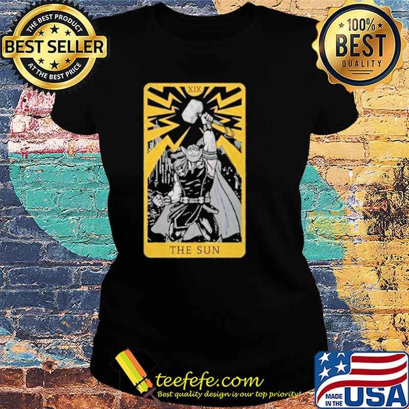 The sun Thanos Tarots Shirt Ladies tee The sun Thanos Tarots Shirt Ladies tee