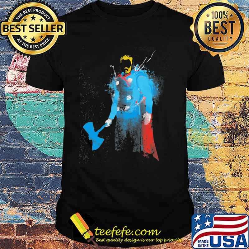 The thunder marvel watercolor shirt The thunder marvel watercolor shirt