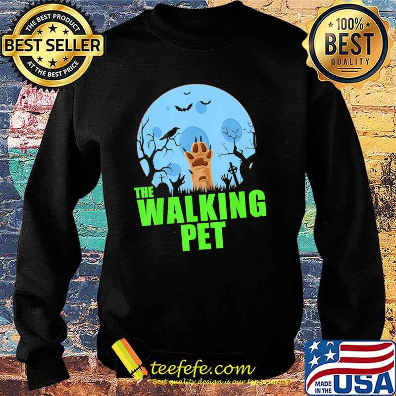 The walking pet moon halloween s Sweater The walking pet moon halloween s Sweater