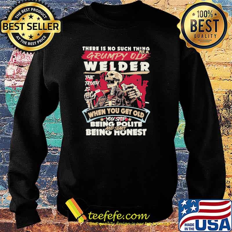 There is no such thing as a Welder Stop Being Polite And Start Being Honest skull s Sweater There is no such thing as a Welder Stop Being Polite And Start Being Honest skull s Sweater