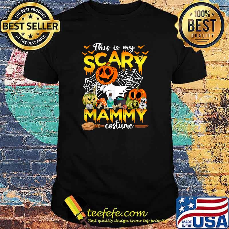 This Is My Scary Mammy Costume Halloween T-Shirt
