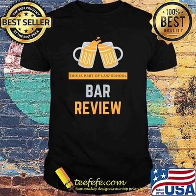 This Is part Of Law School Bar Review Beer T-Shirt