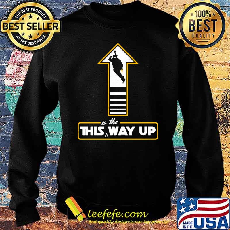 This is the way up mandalorian s Sweater This is the way up mandalorian s Sweater