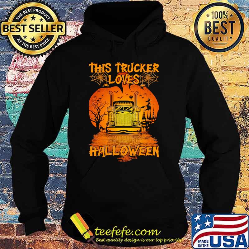This Trucker Loves Halloween Witch Shirt Hoodie This Trucker Loves Halloween Witch Shirt Hoodie