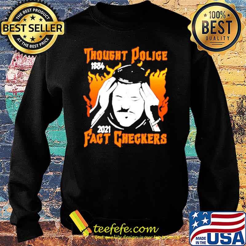 Thought Police 1984 2021 fagt checkers s Sweater Thought Police 1984 2021 fagt checkers s Sweater