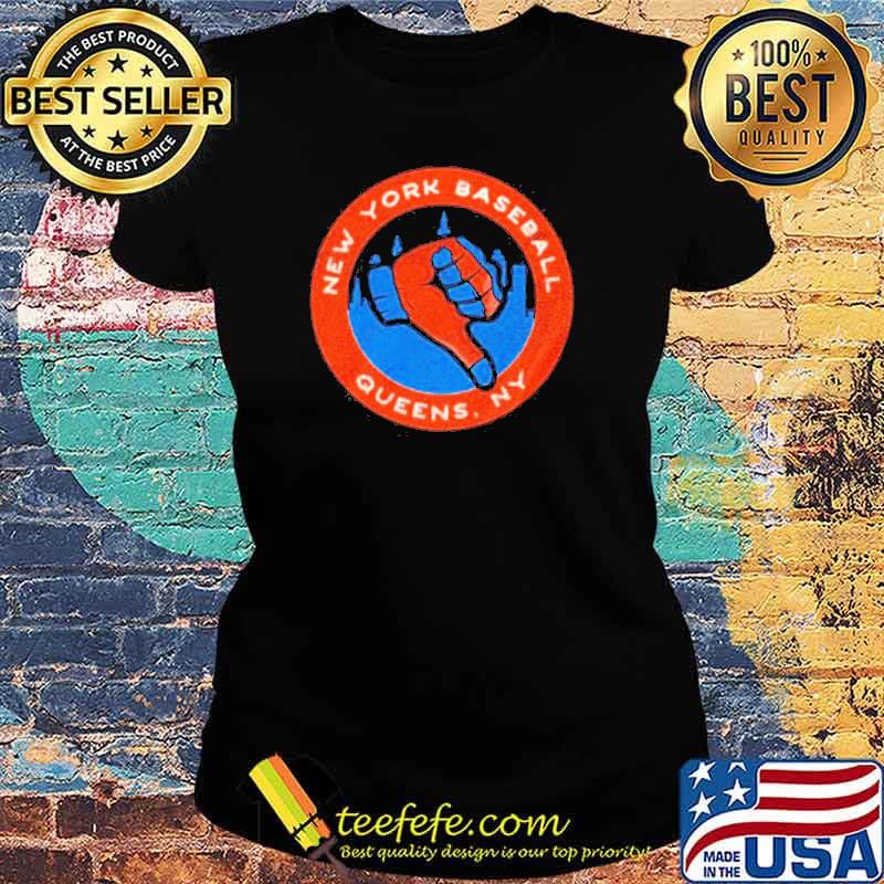 Thumbs down New York Baseball queens s Ladies tee Thumbs down New York Baseball queens s Ladies tee