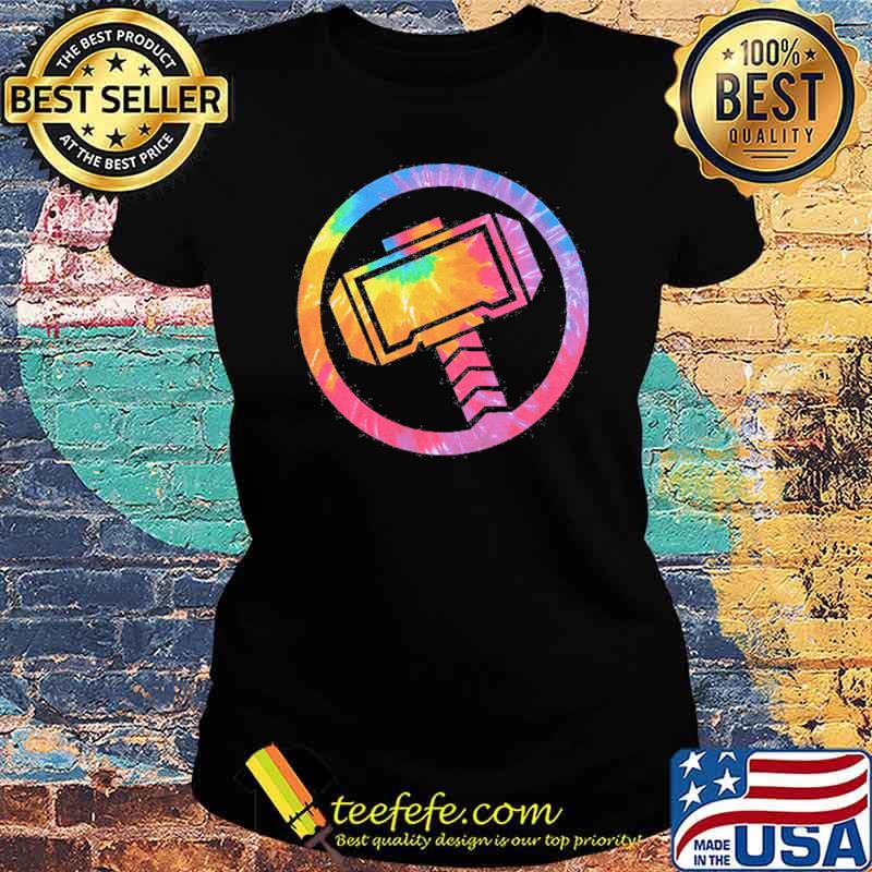 Tie Dyed Thor Color Shirt Ladies tee Tie Dyed Thor Color Shirt Ladies tee