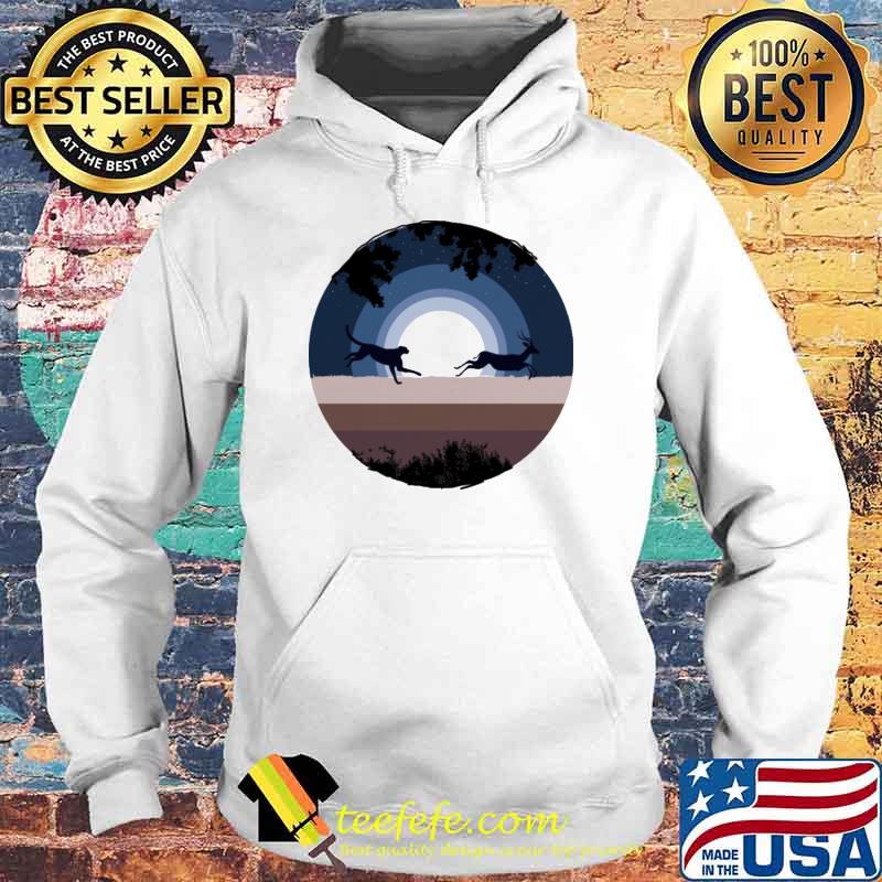 tiger chasing deer night vintage s Hoodie tiger chasing deer night vintage s Hoodie