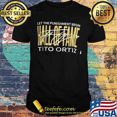 Tito Ortiz The Huntington Beach Bad Boy Black Essential Shirt