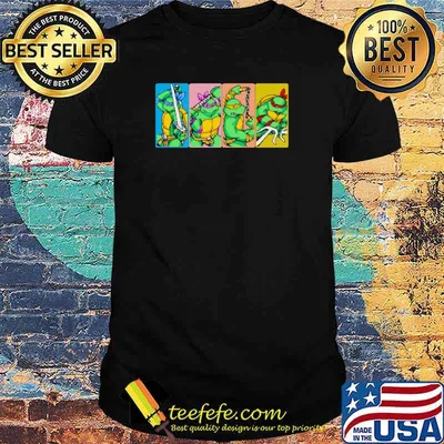 TMNT 8 Bit Ninja Turtle Shirt