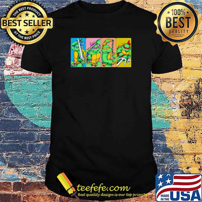 TMNT 8 Bit Ninja Turtle Shirt