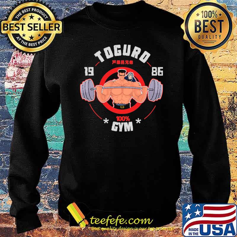 Toguro gym 1986 weight lifting s Sweater Toguro gym 1986 weight lifting s Sweater
