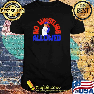Tom Seaver No whistling allowed shirt