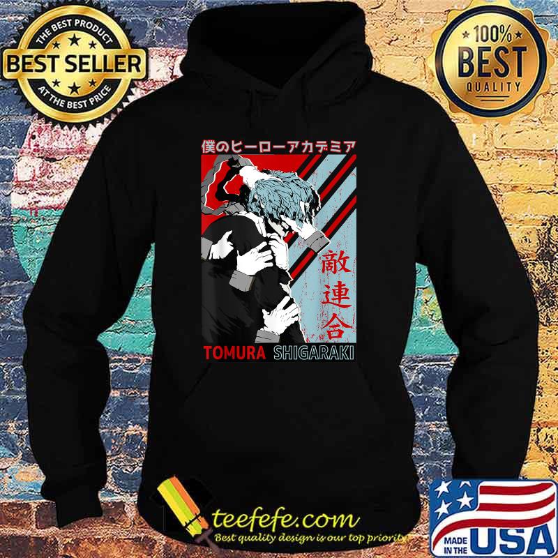 Tomura Shigaraki manga anime Japan T-Shirt Hoodie Tomura Shigaraki manga anime Japan T-Shirt Hoodie