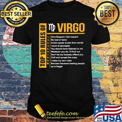 Top 10 Rules Of M Virgo Shirt