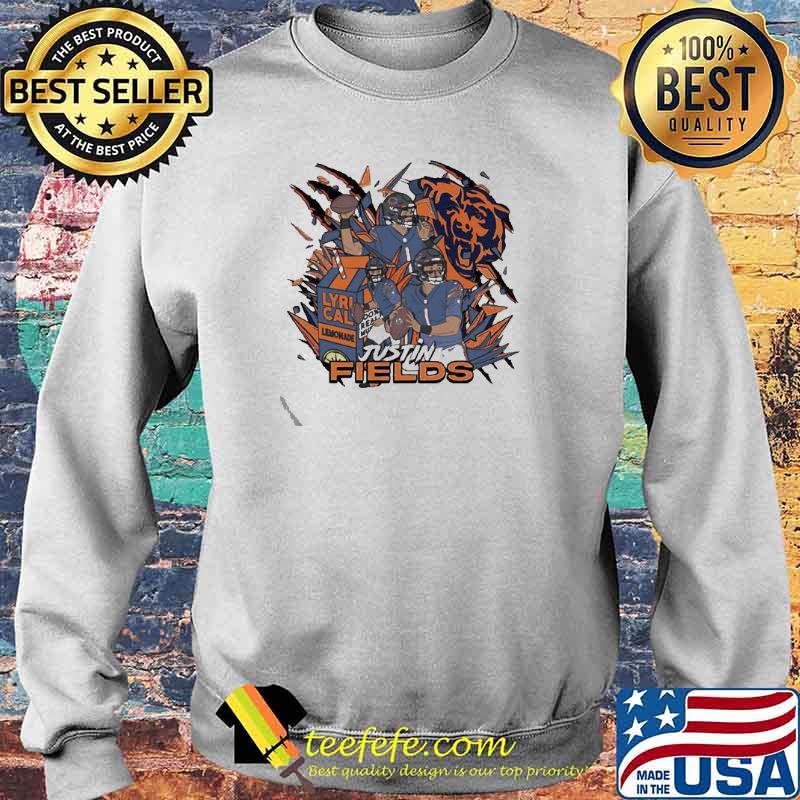 Top chicago Bears Justin Fields lyrical lemonade s Sweater Top chicago Bears Justin Fields lyrical lemonade s Sweater
