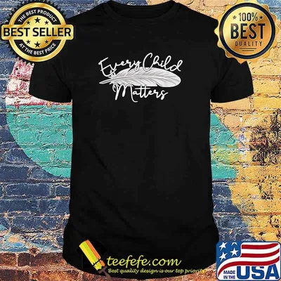 Top every Child Matters Unity Orange World Kindness Day Feather T-Shirt