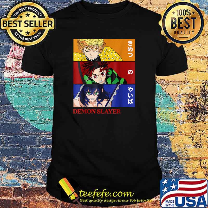Top slayers Demons Anime Lovers Picture T-Shirt Top slayers Demons Anime Lovers Picture T-Shirt