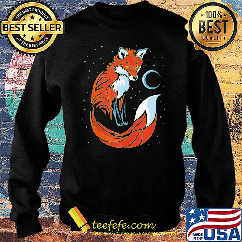 Tribal tail fox graphic design animal wild tattoo s Sweater Tribal tail fox graphic design animal wild tattoo s Sweater