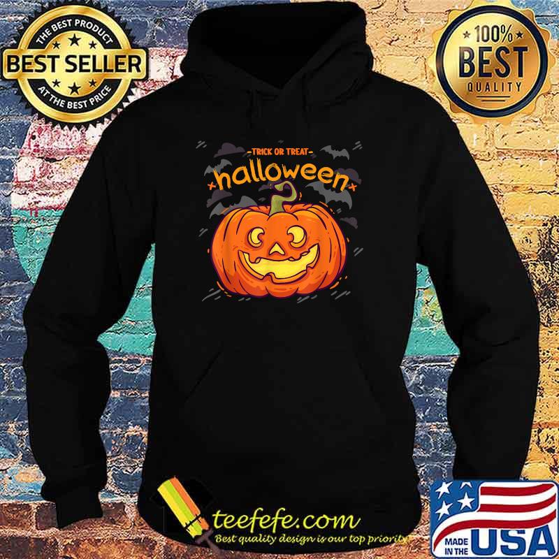 Trick Or Treat Halloween Pumpkin T-Shirt Hoodie Trick Or Treat Halloween Pumpkin T-Shirt Hoodie