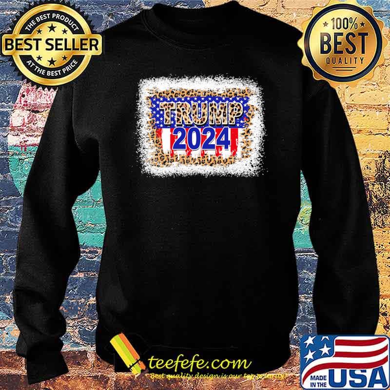 Trump 2021 election leopard s Sweater Trump 2021 election leopard s Sweater