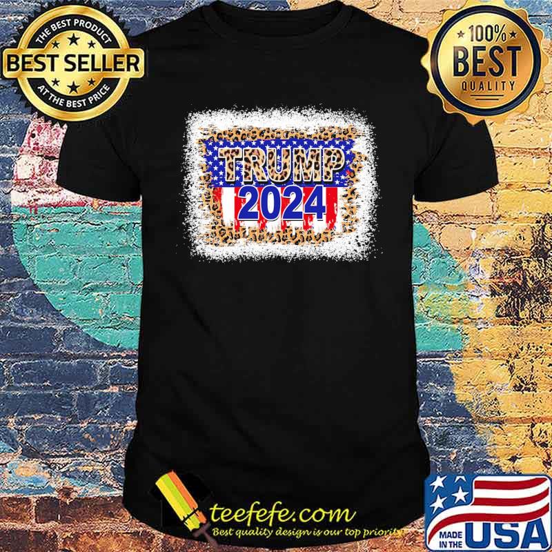 Trump 2021 election leopard shirt