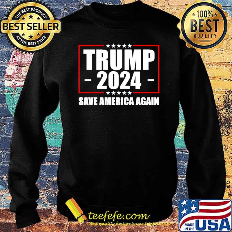 Trump 2024 save America again stars s Sweater Trump 2024 save America again stars s Sweater