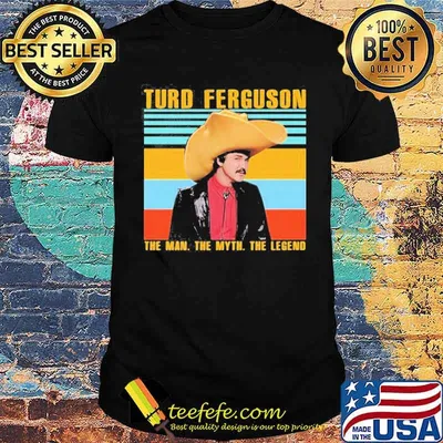 Turd Ferguson Macdonald The Man The Myth The Legend vintage shirt