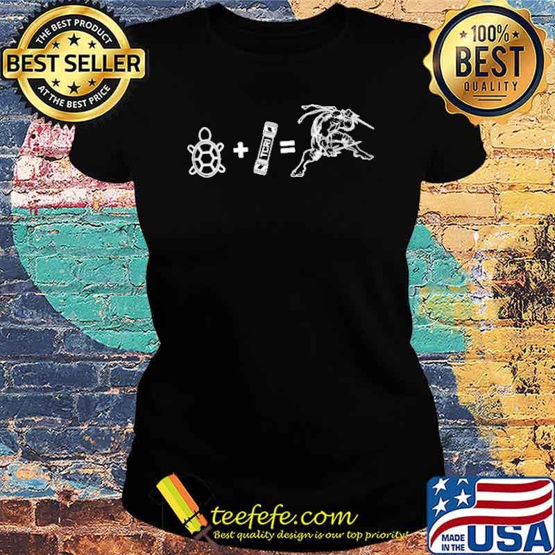 Turtle Plus TCRI Equation Ninja Shirt Ladies tee Turtle Plus TCRI Equation Ninja Shirt Ladies tee
