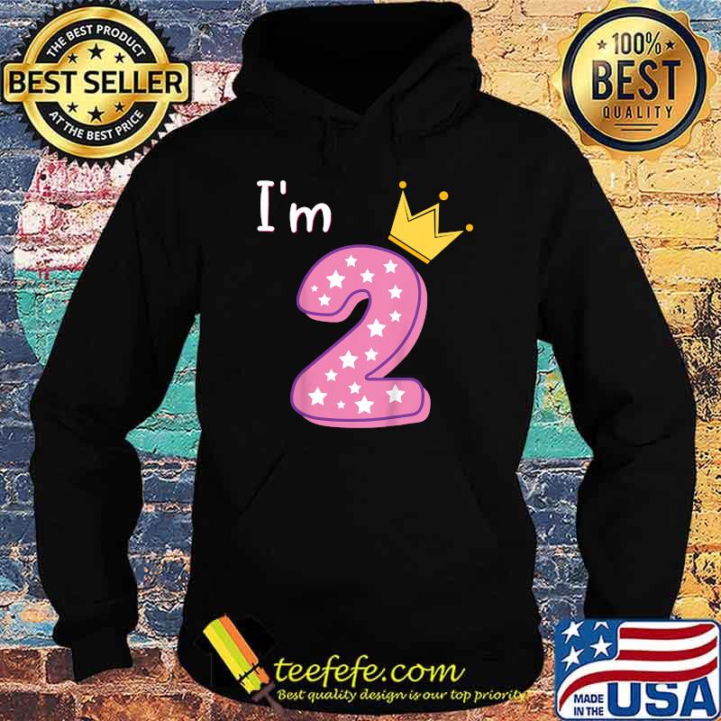 Two Year Old Birthday Girl Kid 2yr 2nd 2 year old birthday T-Shirt Hoodie Two Year Old Birthday Girl Kid 2yr 2nd 2 year old birthday T-Shirt Hoodie