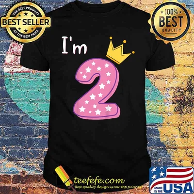Two Year Old Birthday Girl Kid 2yr 2nd 2 year old birthday T-Shirt
